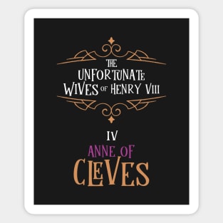 Anne of Cleves - Wife No.4 King Henry VIII Sticker